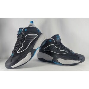 SHAQ SPEED DEMON MID ATHLETIC Men's Shoes Sneakers Size‎ 10 Black/Gray/Blue NIB